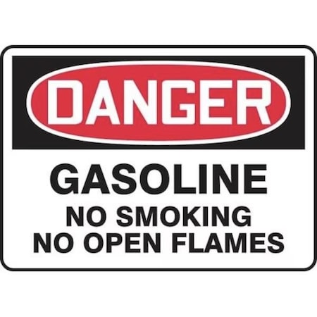 Accuform OSHA DANGER SAFETY SIGN GASOLINE MCHL274VP MCHL274VP